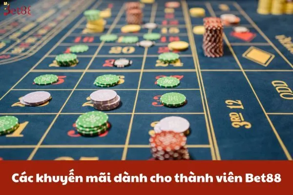 Các khuyến mãi dành cho thành viên Bet88